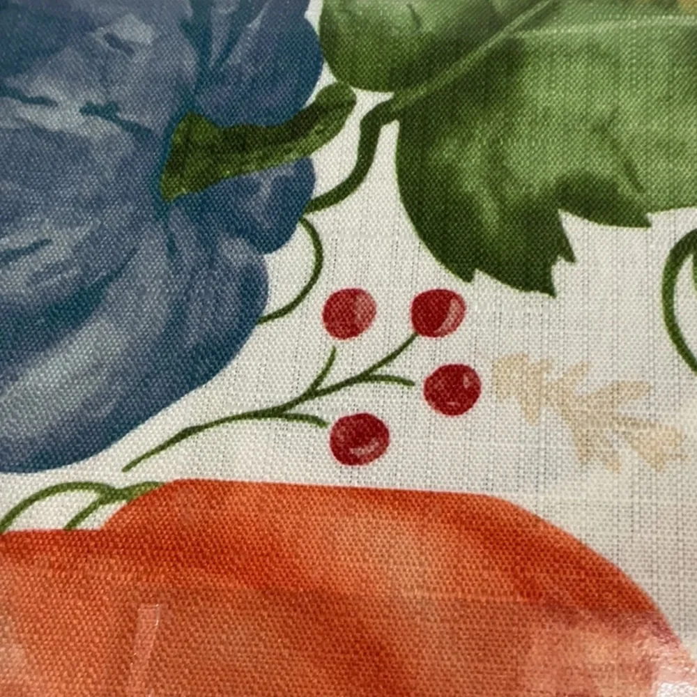Harvest Pumpkin tablecloth 60” by 84”. Thanksgiving.